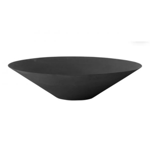 Vannspeil Ø90cm / Sort