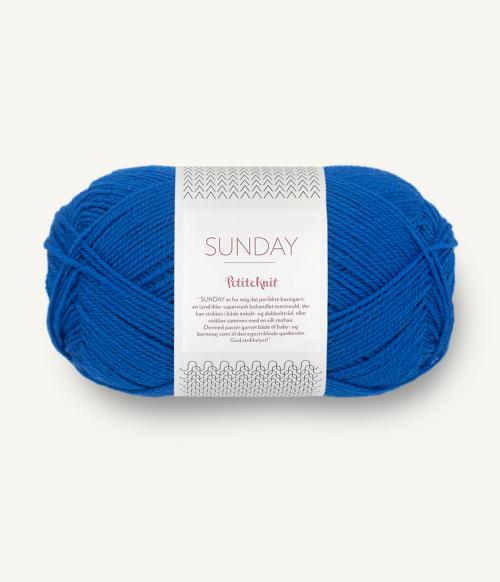 Sunday Petite Knit 6046 Electric blue  - Sandnes Garn