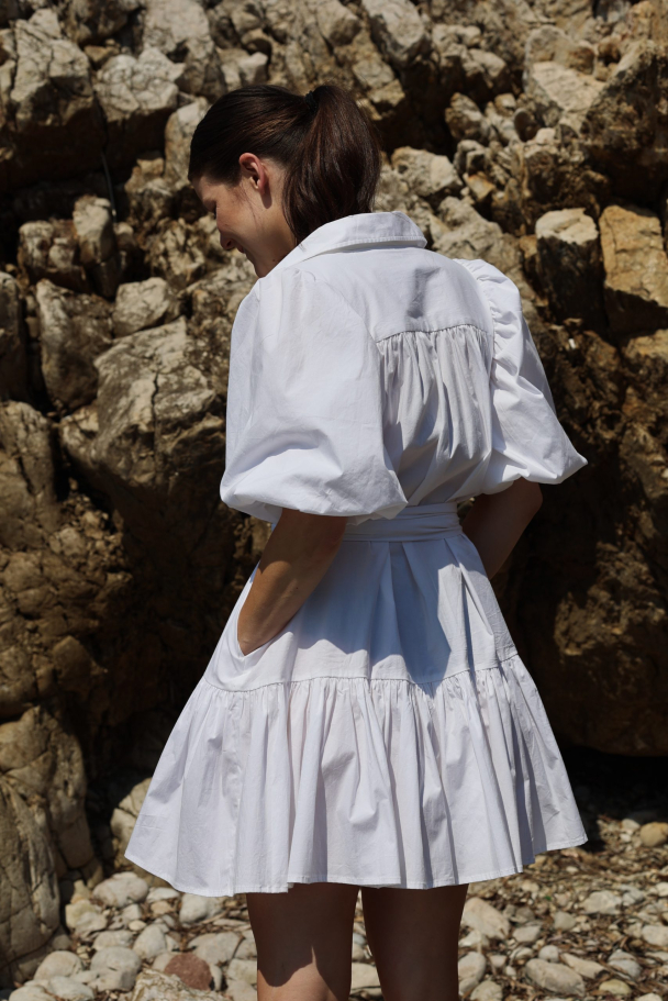 Jessie mini dress - White - Image 4