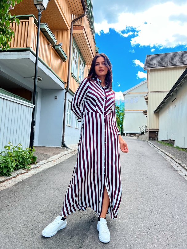 Savanna Long Shirt - Winetastin - Image 3