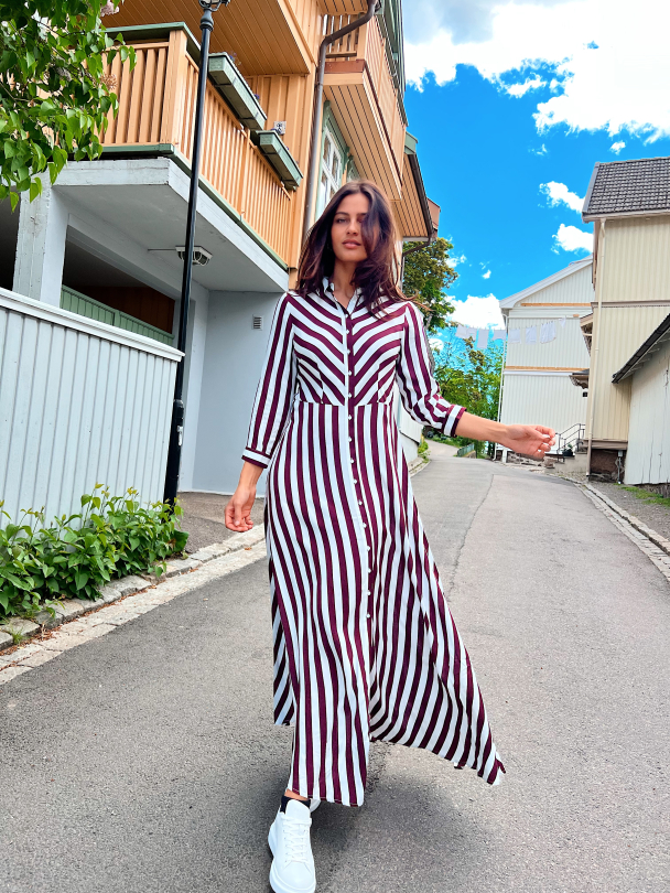Savanna Long Shirt - Winetastin - Image 5