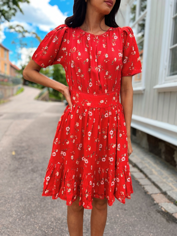 Anine dress - Vintage Red - Image 1