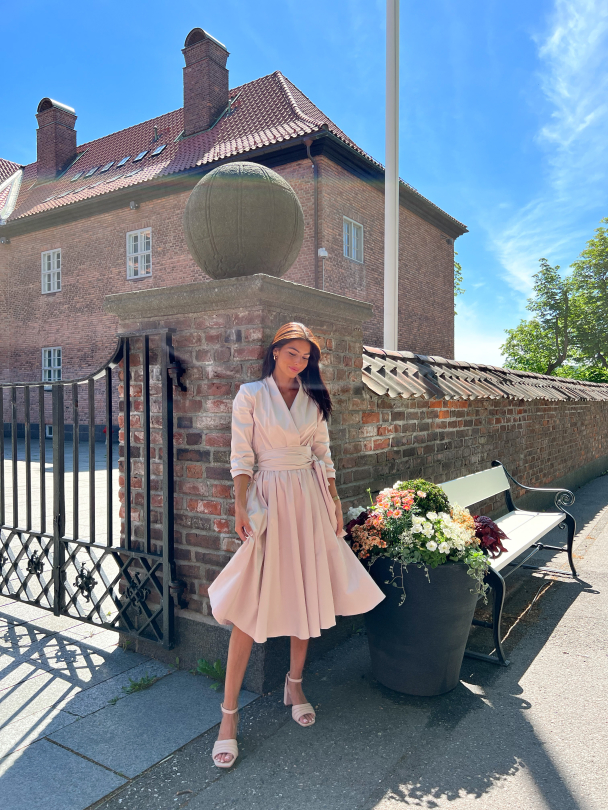 Jackie dress - Pearl - Image 8