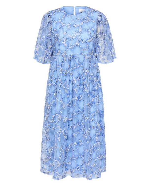 Justine 2/4 Midi Sequins Dress - Jacaranda - Image 2