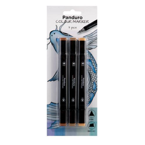 Panduro colour marker 3 Brown