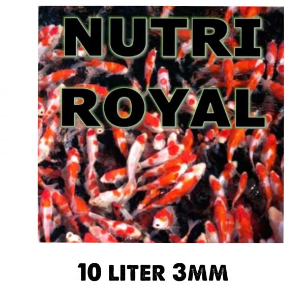 Nutri Royal - Farge/Vekstfòr 3mm 10 liter spann m/lokk