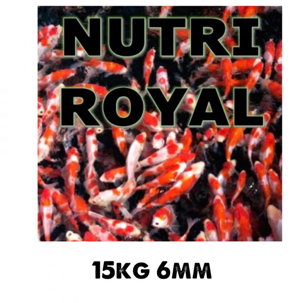 Nutri Royal - Farge/Vekstfòr 15kg 6mm