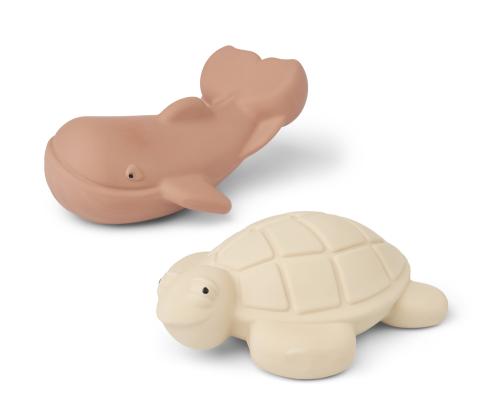 Liewood | Ned Bath Toys 2-pk - Tuscany Rose/Apple Blossom Mix