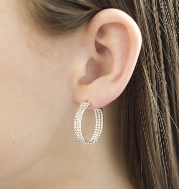 Celia Ørepynt Silver  - Image 2