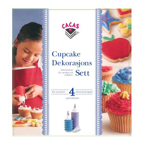 Dekoreringsett CUPCAKE BARN