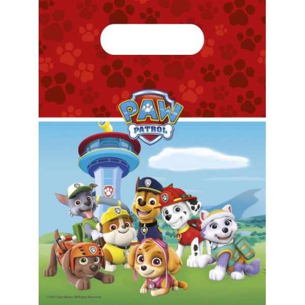 Gavepose, PAW PATROL, 6 stk