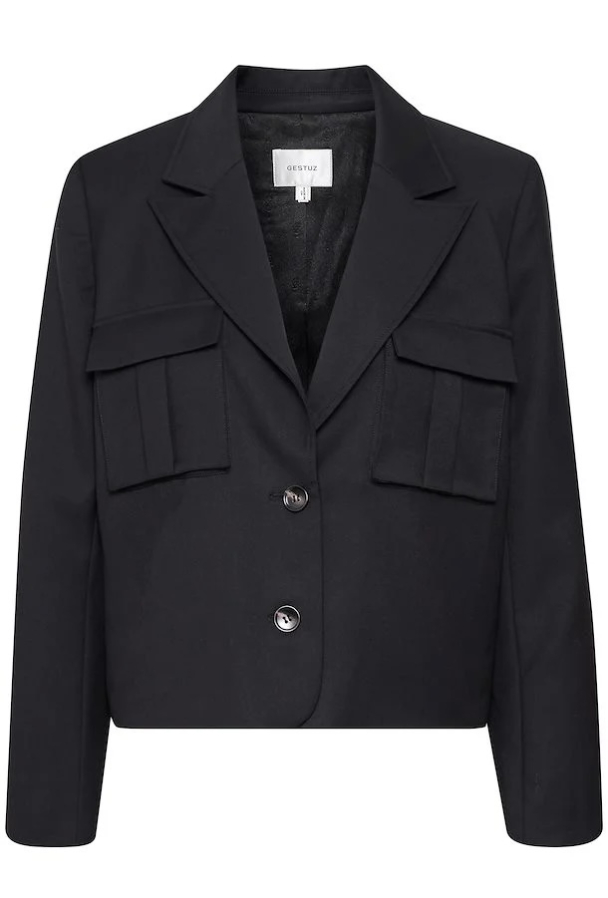 Nora Short Blazer - Black  - Image 3