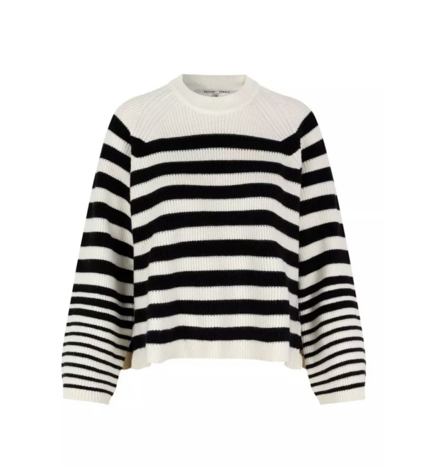 Mathea Knit O-Neck - Black  - Image 2