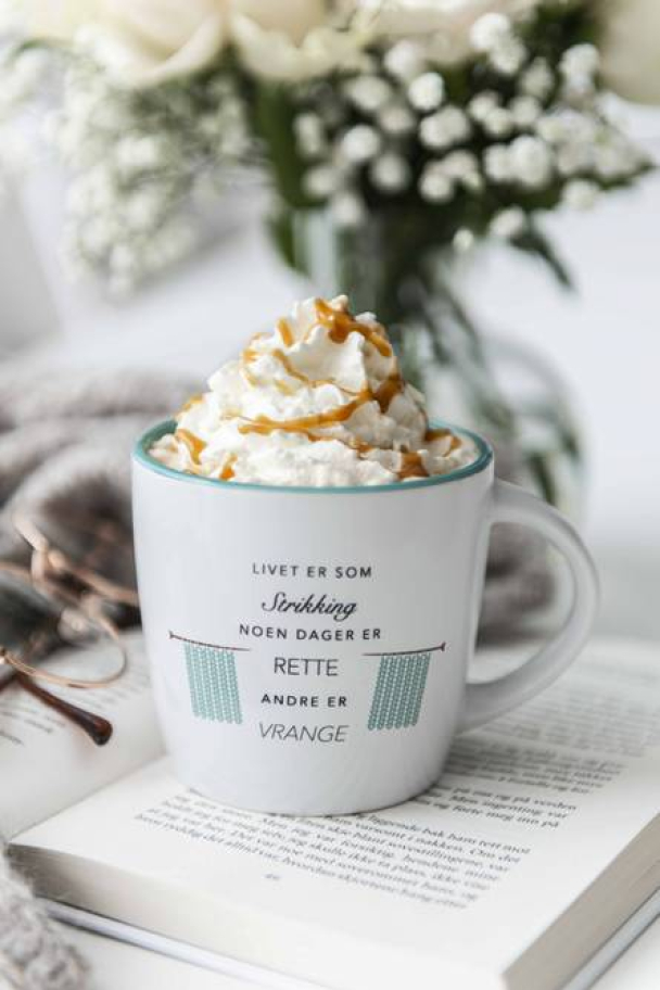 Kopp - Livet Er Som Strikking 25cl