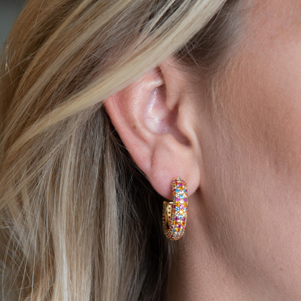 CHUNKY HOOPS MULTI - Image 2