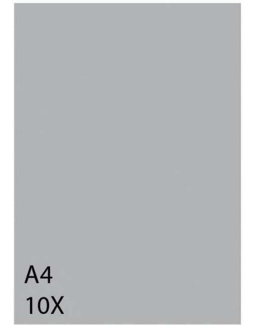 Pronty Sjablongplast A4 – 10stk