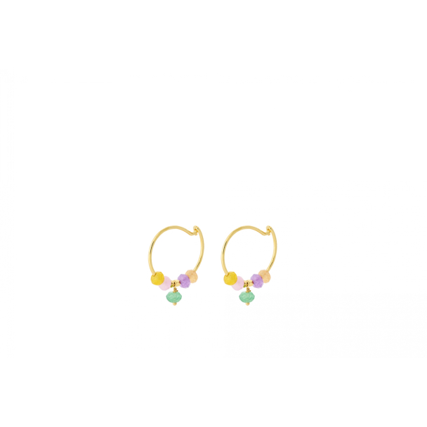 Meadow Hoops - Gold  - Image 1