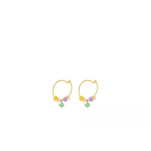 Meadow Hoops - Gold 