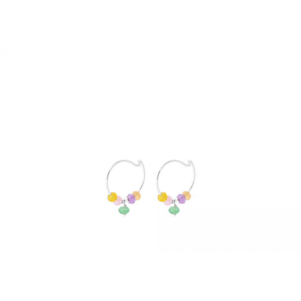 Meadow Hoops - Silver  - Image 1