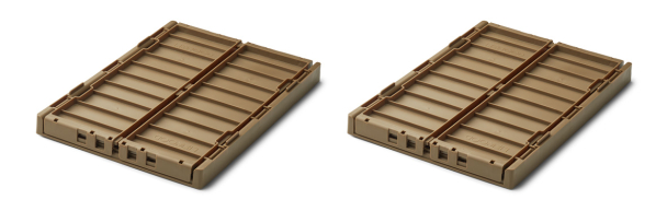 Weston Storage Box M 2-pk - Pecan - Image 2