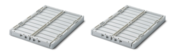 Weston Storage Box M 2-pk - Cloud Blue - Image 2