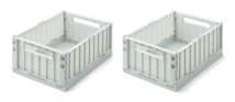 Liewood | Weston Storage Box M 2-pk - Cloud Blue