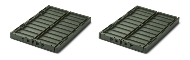 Weston Storage Box M 2-pk - Hunter Green - Image 2