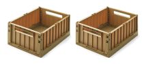 Liewood | Weston Storage Box M 2-pk - Pecan