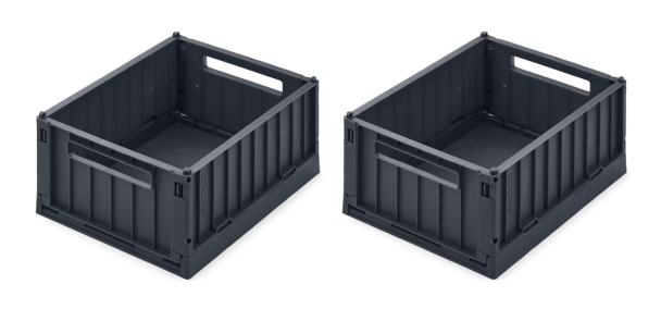 Weston Storage Box S 2-pk - Midnight Navy - Image 1