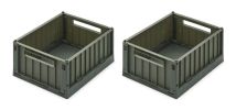 Liewood | Weston Storage Box S 2-pk - Hunter Green