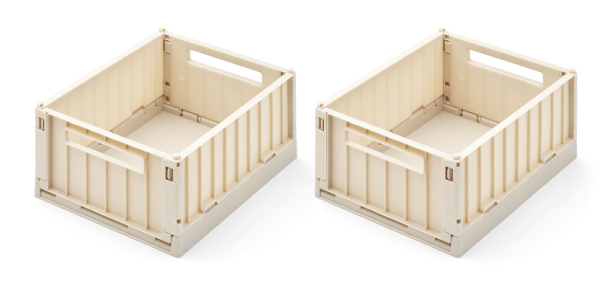 LIEWOOD - WESTON STORAGE BOX S 2-PK APPLE BLOSSOM - Image 1