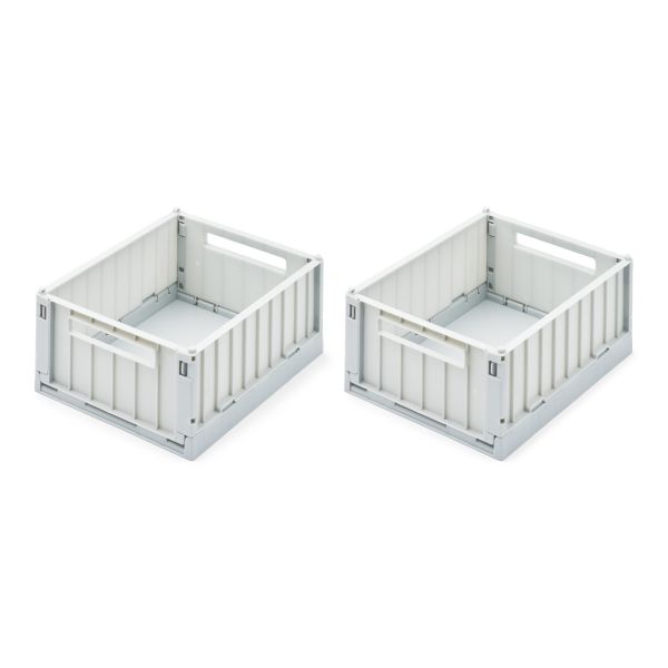 Liewood | Weston Storage Box S 2-pk - Cloud Blue