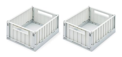 Liewood | Weston Storage Box S 2-pk - Cloud Blue