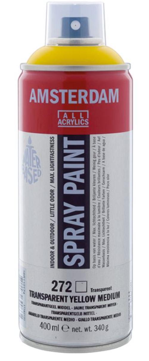 Amsterdam Spray 400ml – 272 Transp. Yellow medium