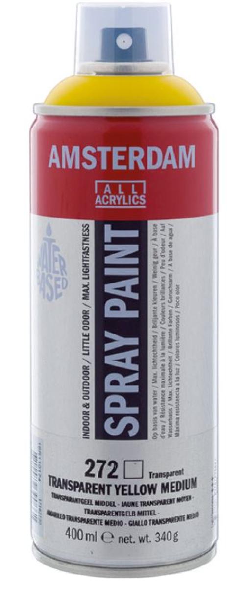 Amsterdam Spray 400ml – 272 Transp. Yellow medium