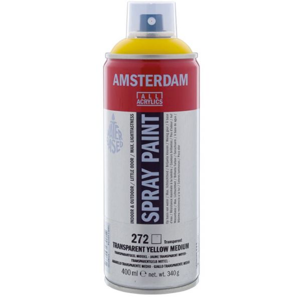 Amsterdam Spray 400ml – 272 Transp. Yellow medium
