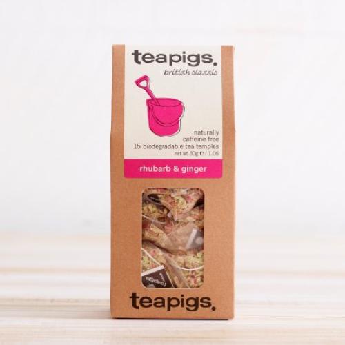 Rhubarb and ginger 15 temples - Teapigs