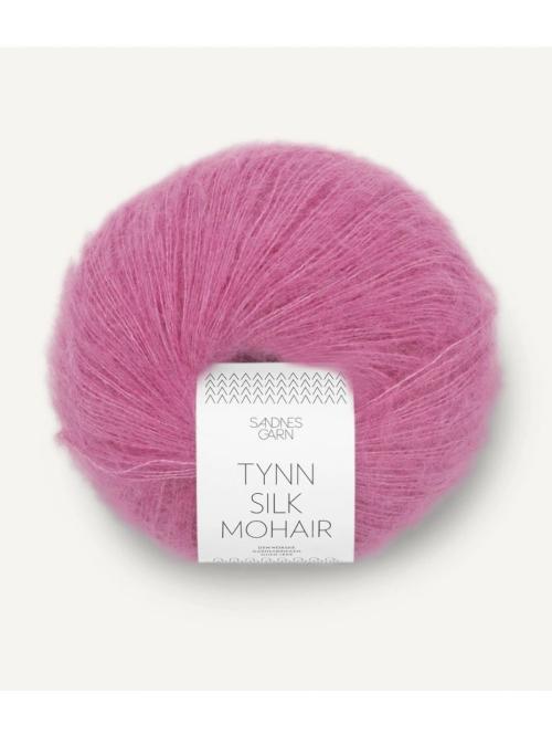 Tynn Silk Mohair 4626 Shocking pink - Sandnes Garn