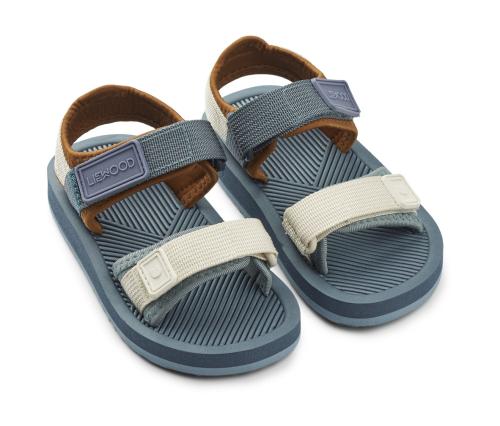 LIEWOOD - MONTY SANDAL WHALE BLUE MULTI MIX