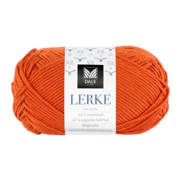 8164 Oransje - Lerke - Dale Garn