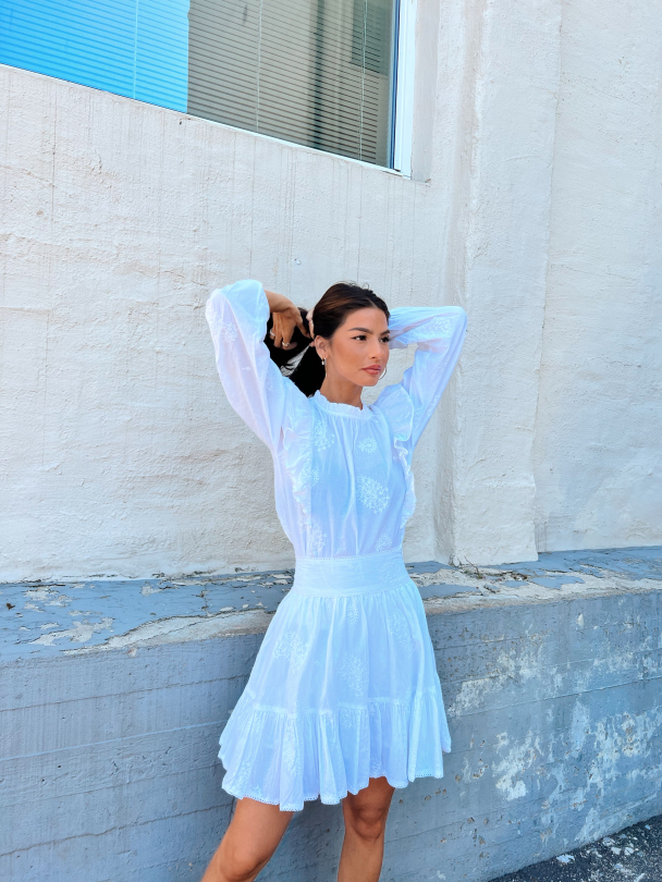Mina Blouse - white - Image 2