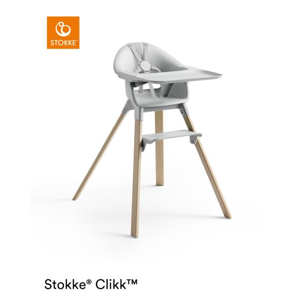 Stokke® | Clikk™ Høystol - Cloud Grey