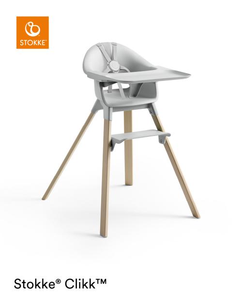 Stokke® | Clikk™ Høystol - Cloud Grey