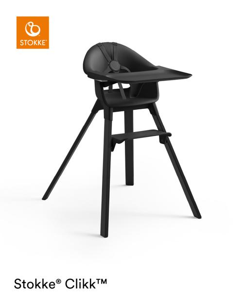 Stokke® | Clikk™ Høystol - Midnight Black