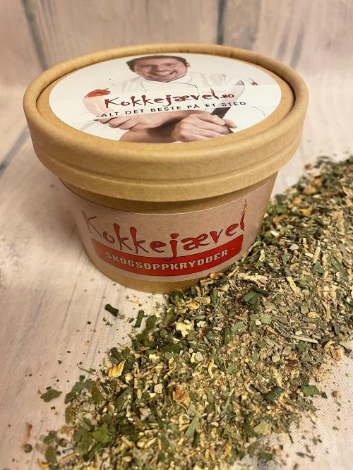 Skogsoppkrydder UTEN sukker og salt