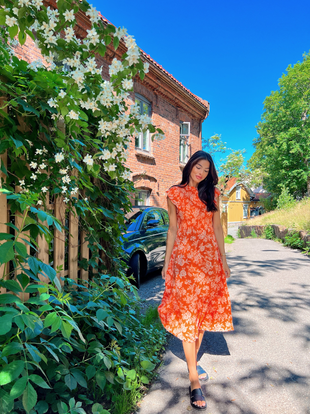 Manish Midi Dress - Tigerlily - Image 3