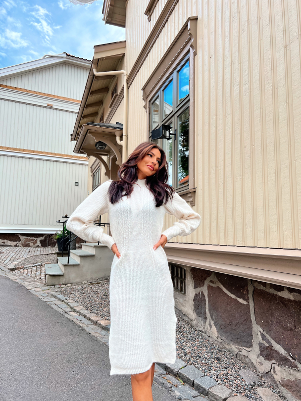 Salum Knit Dress - Birch  - Image 5