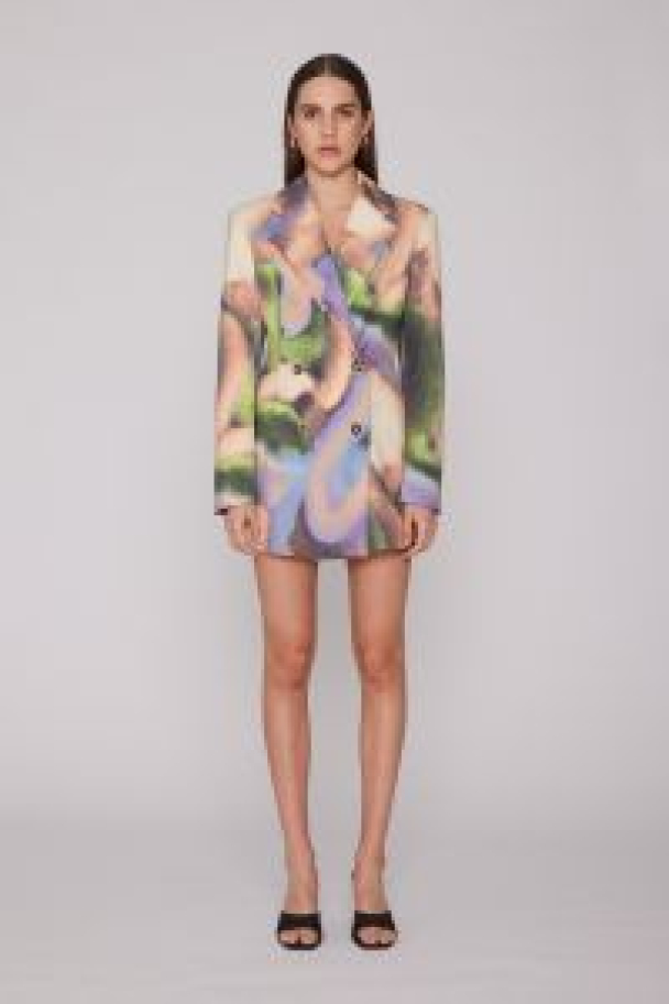Fonda Blazer - Dusty Orange Comb - Image 3