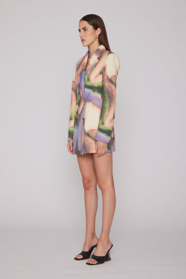 Fonda Blazer - Dusty Orange Comb - Image 4