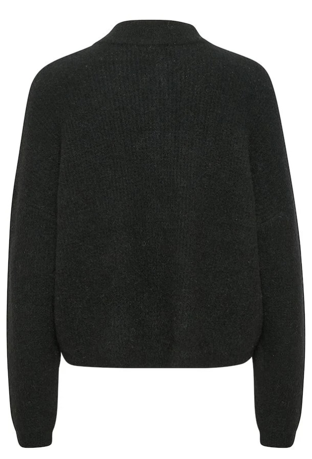 Alpha short cardigan - Black - Image 2
